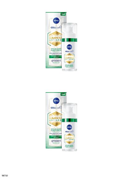 NIVEA 98710 Luminous630 Anti-Blemish Serum 2 Pieces