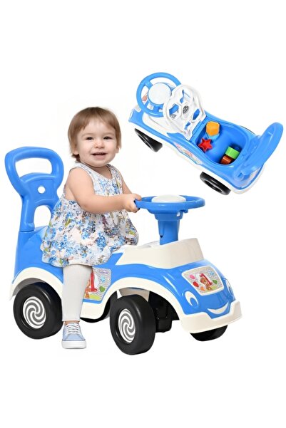 CIUPIGo Masinuta Ride-On 4 in 1 pentru copii, CIUPIGo®, 18+ luni, albastru