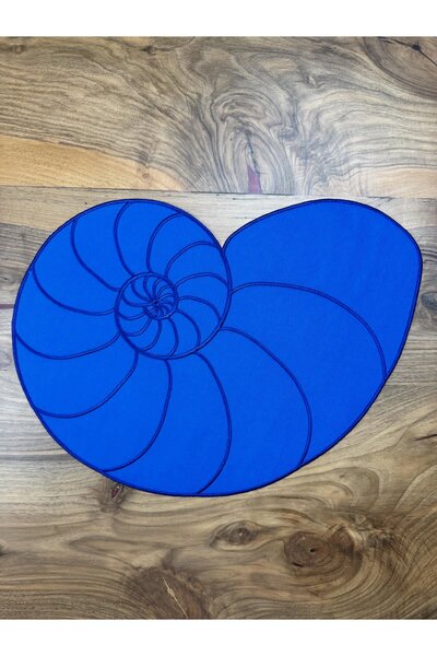 ref crea Re Marine Deniz Kabuğu, set de 2, serviciu american, albastru marin