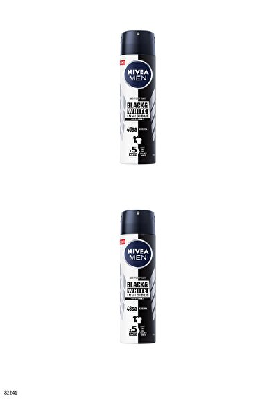 NIVEA 82241 MEN BLACK & WHITE ORIGINAL SPREY 2 ADET