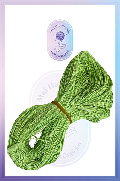 Mai Handmade Hobby ve Örgü Evi Doğal Kağıt İp 300-350 Gr Yaklaşık 300-350 Met...