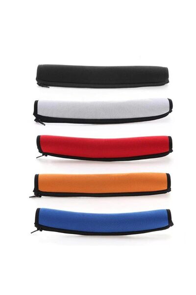 PadForce Husă cu bandă de susținere pentru Sony MDR-1R/1RBT/1A/1ABT și ATH-M50X/M50/M40X/M40/M30X/M20X – Albastră