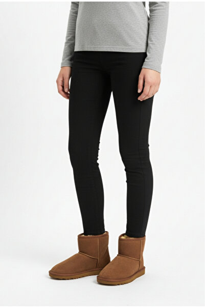 Moda Lime Kürklü Süet Soğuk Havaya Dayanıklı Günlük Kullanıma Uygun Kalın Taban Rahat Giyim Esnek Çocuk Bot