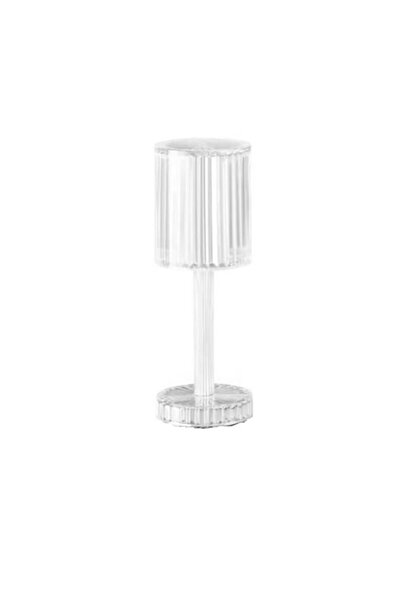 stuffix Lampă de masă decorativă Stuffix® cu LED, stil cristal, tactilă, supo...