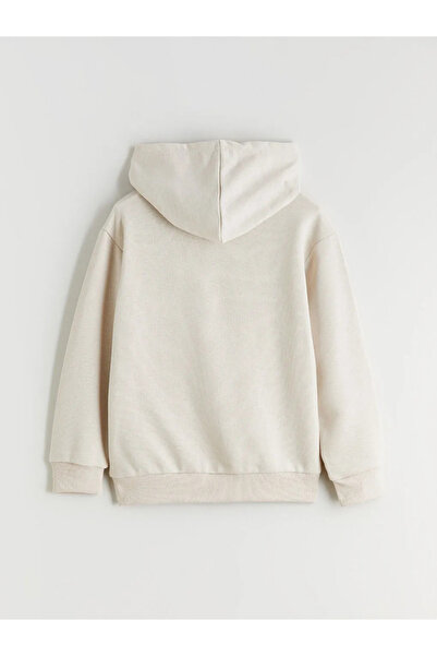 LC Waikiki Lcw Ecobeige Hooded Boys' Sweatshirt