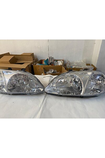 EP GARAJ OTOMOTİV HONDA İES CİVİC MAKYAJLI KASA 1999-2001 MODEL UYUMLU ÇİN FAR TAKIMI