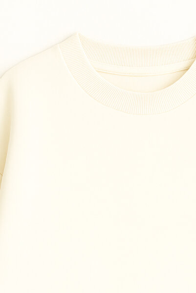Let's Wear طقم أطفال فاخر مطبوع بنقشة البابونج مع جيوب وأربطة - طقم رياضي من قطعتين