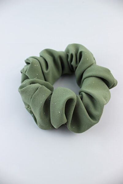 İLKYAZ Glitter Soft Fabric Rubber Buckle Bagel Buckle - Çağla