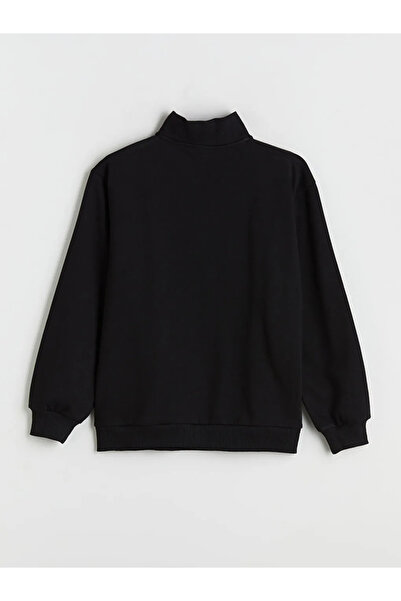 LC Waikiki Γυναικείο χοντρό φούτερ με κεντημένο γιακά