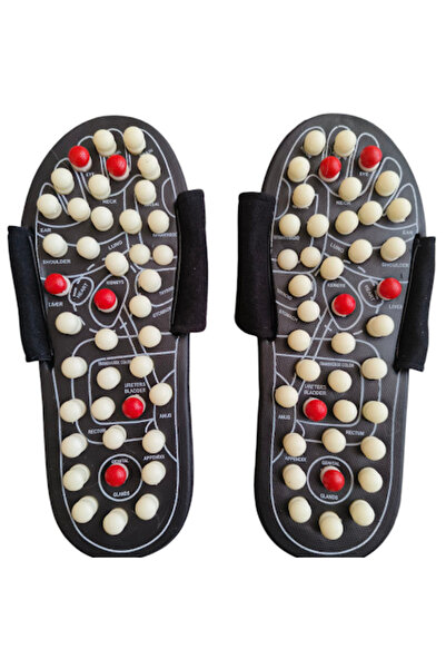 Bundeba 38-39 Numara Ayak Masajı Akupunktur Terliği Bir Çift