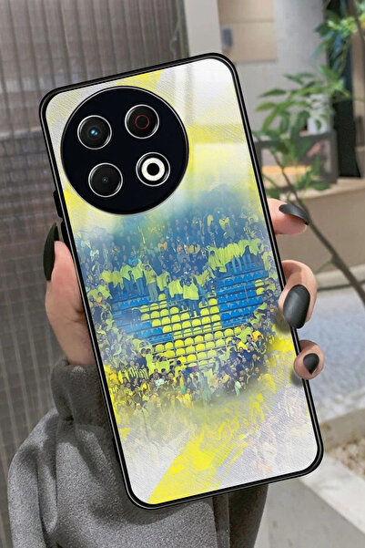 TECNO Spark 30 Pro Uyumlu Futbol Takımı Tasarımlı Glossy Premium Kılıf