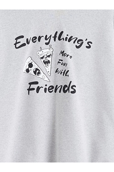 LC Waikiki Lcw Ecogri Hooded Boys' Sweatshirt