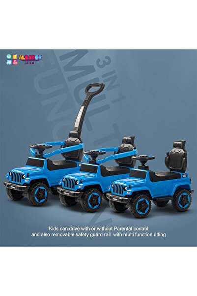 ALBADER 3 in 1 Ride on Car For Kids - Ride on Toys Baby Car, Durable Push Ride on Car, Ride on Puch Car