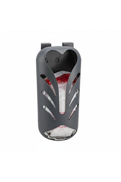 MUF HOME Poşetlik Poşet Saklama Kabı Poşet Organizeri, Mutfak Poşet Düzenleyici Asılabilir Yada Vidalanabilir