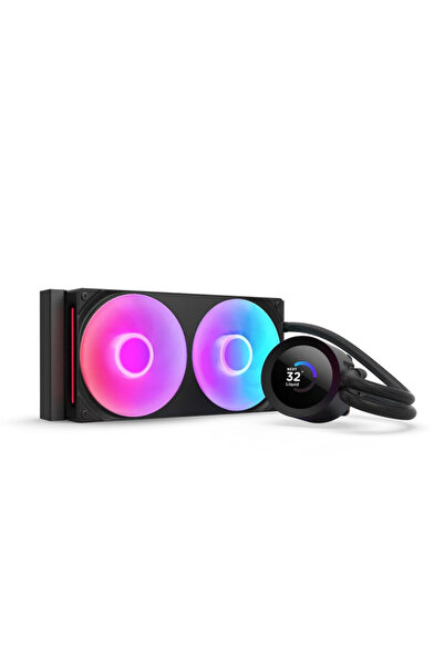 Nzxt Kraken Plus 240mm RGB RL-KR240-B2 Siyah İşlemci Sıvı Soğutucu