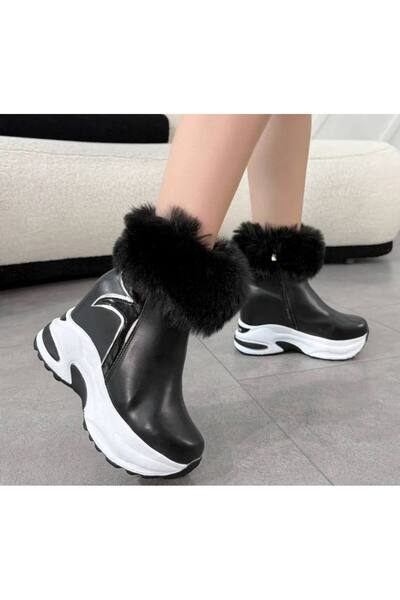 Shero shoes KADIN GİZLİ DOLGU KÜRKLÜ KIŞLIK ŞIK BOT