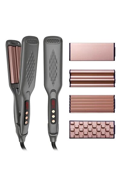 Hope DX1392، أدوات تصفيف الشعر 4 في 1، كثافة احترافية للشعر المجعد