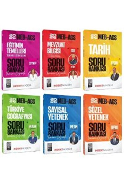 İndeks Akademi Yayıncılık İndeks Akademi 2026 MEB-AGS Tüm Dersler Soru Bankas...