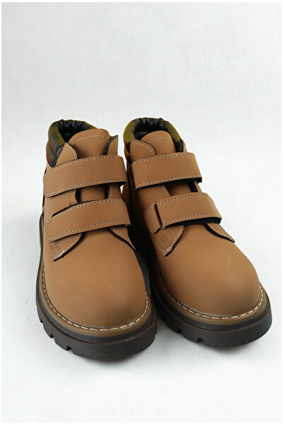 Moda Lime Soğuk Havalara Dayanıklı Cırtlı Kolay Giyim Esnek Taban Erkek Çocuk Kışlık Bot