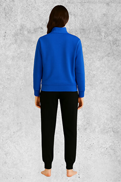 MOLICO Unisex New Season Cotton Seasonal Half-Zip Sweatshirt Tracksuit Bottoms Combination Set of 2