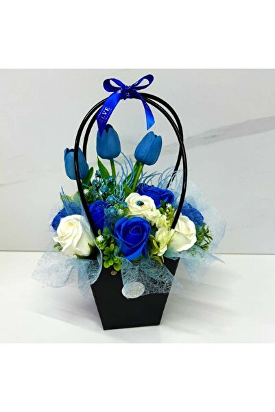 velve Cosulet floral Roses Scent Endless, cu trandafiri din sapun parfumati, ...