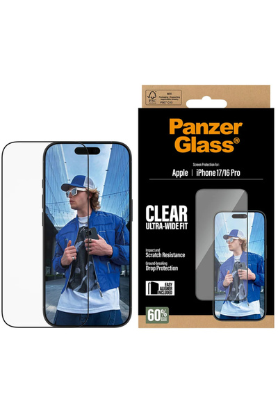 Panzer Glass PanzerGlass Apple iPhone 17 UWF Şeffaf Cam Ekran Koruyucu (Hizal...
