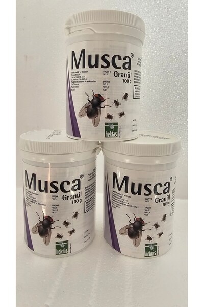 HEKTAŞ Musca Granül 100 gr Kara Sinek İlacı