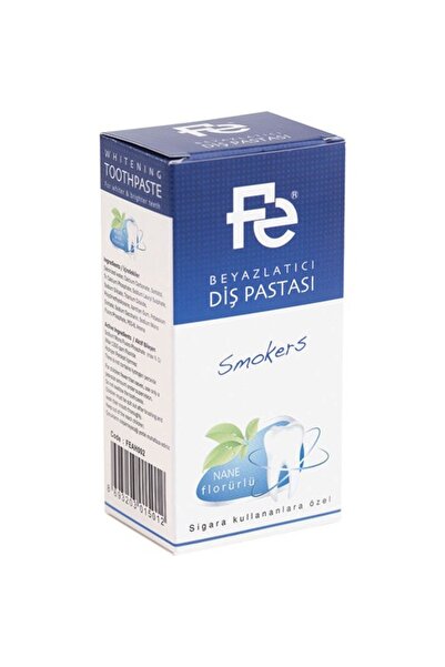 Fe معجون أسنان بالنعناع للمدخنين