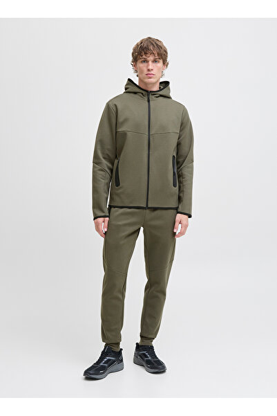 Jack & Jones Dar Yeşil Erkek Eşofman Altı 12261991_JPSTWILL FUSION SWEAT PANT