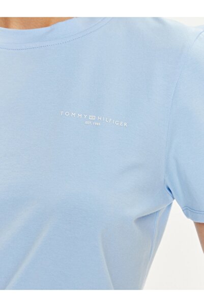 Tommy Hilfiger Plus _..Tommyhilfiger Logo Organic Cotton Women's T-Shirt