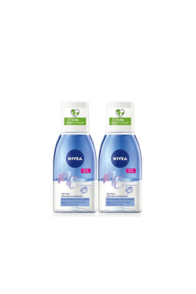 NIVEA Visage Göz Makyaj Temizleyici 125 ml + 125 ml (4 ADET)