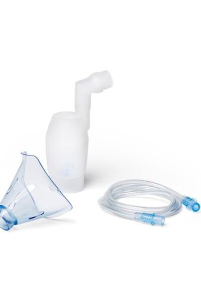 Omron C101 /C102 Nebulizatör Kit Yedek Parca Set (Yetişkin Maske, Kit, Hava Borusu)