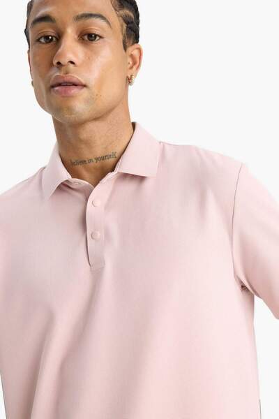 DeFacto Defactofit Standard Fit Polo Neck Sportsman Short Sleeve T-Shirt E9351Ax25Au