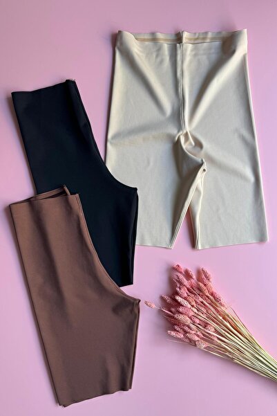 Elosia Seamless 2-Piece Skin and Coffee Color High Waist Anti-Slip Silicone Band Women's Corset