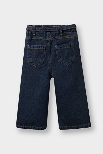 DeFacto Kız Bebek Wide Leg Jean Pantolon G3011A525AU