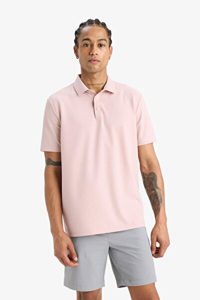 DeFacto Defactofit Standard Fit Polo Neck Sportsman Short Sleeve T-Shirt E9351Ax25Au