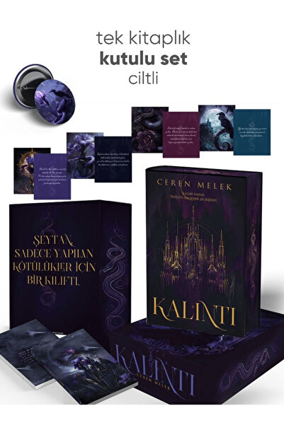 İndigo Kitap Kalıntı - Kutulu Set / Ceren Melek / / 9786255841582