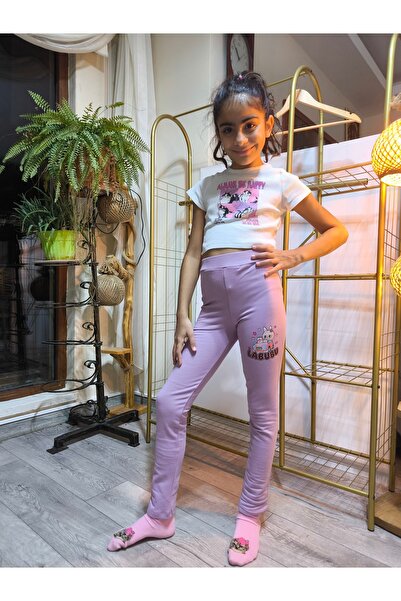 Şimo Butik Devojčice, zimske tajice Čupkani materijal Pamuk paket, elastični ...