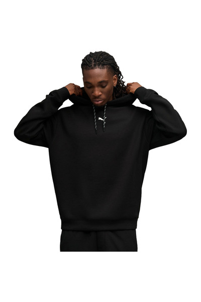 Puma Pánská mikina s kapucí Hood M Cloudspun, černá