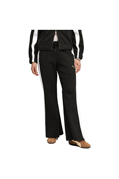 Puma Παντελόνι T7 Καμπάνα , Μαύρο, Γυναικείο