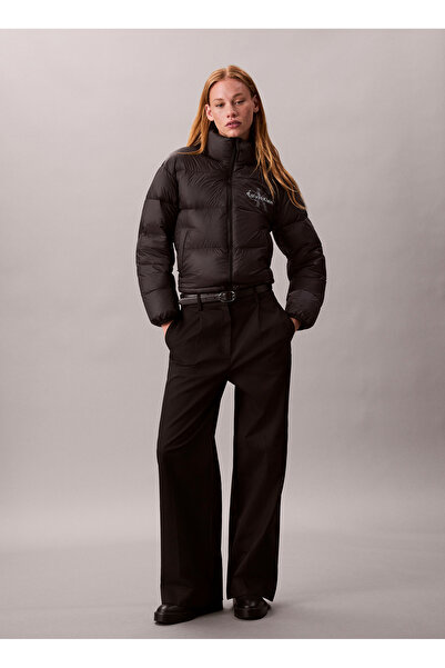 Calvin Klein Jeans Siyah Kadın Standart Baskılı Mont LV047D503GUB1