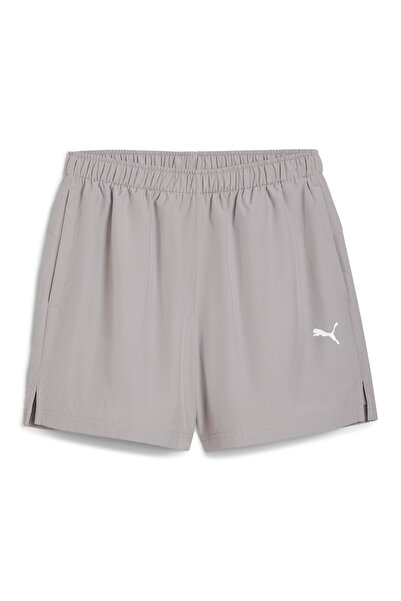 Puma 68952320 TRAINING 5 Shorts Concret Gri Lastikli Bel Regular Fit Düz Erkek Şort