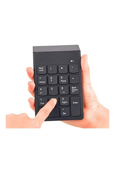 Generic 18 Keys 2.4G Wireless Numeric Keypad Black