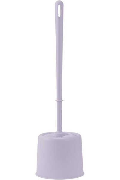 Goishtrie فرشاة تنظيف المرحاض ذات الشعيرات القوية ومقبض طويل وقاعدة تخزين - ل...