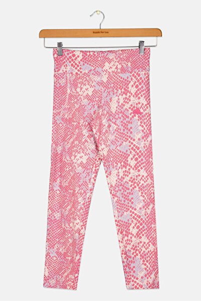 adidas Kids Girl Sportswear Fit Training Leggings, Multicolor