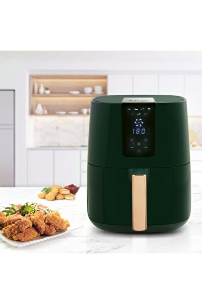 ROHNSON Air fryer R2824, 1300W, 4L capacity, LCD control panel