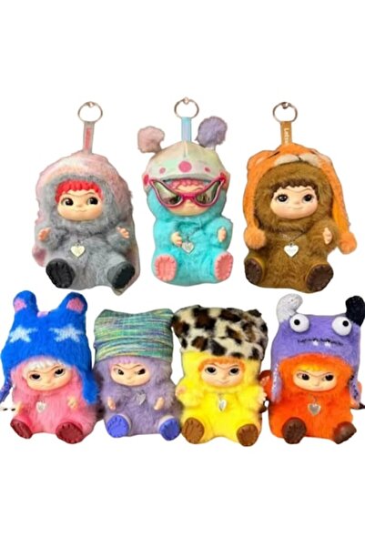 victiny Jucărie de pluș, breloc pentru rucsac, geantă și chei, pufos și drăgu...