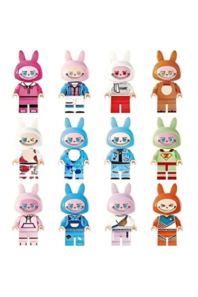 victiny Set 12 figurines Bubu Doll VICTINY® compatible with construction blocks