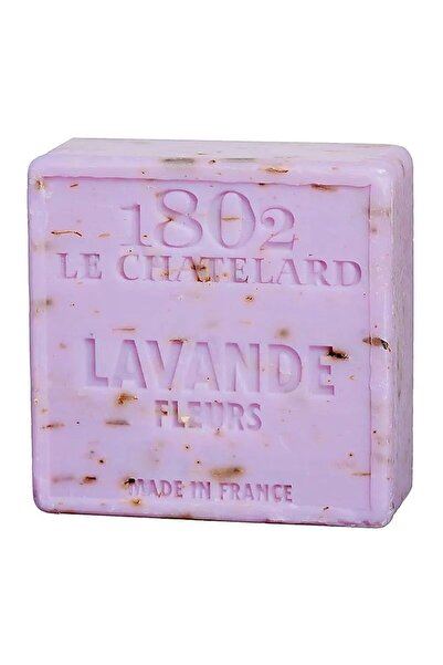 Savon de Marseille Săpun Le Chatelard 1802 cu lavandă naturală exfoliant, 100 g