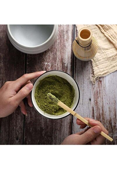 COOYA 4 Piece Matcha Set, 100% high quality natural bamboo,Easy to Use,Perfect Gift,Meets FDA safety